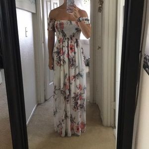 SOLD Floral maxi